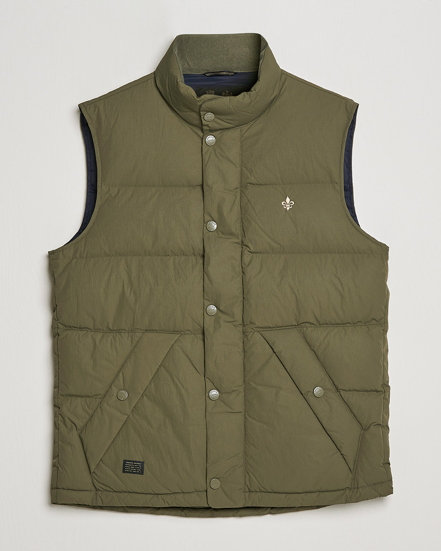 Heren | Jassen | Morris | Holborn Down Vest Olive