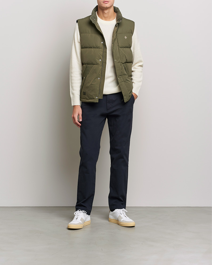 Heren | Jassen | Morris | Holborn Down Vest Olive