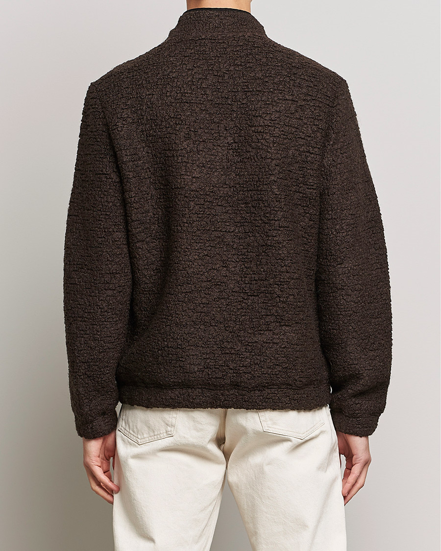 Heren | Truien | Morris | Chadwick Pile Jacket Dark Brown