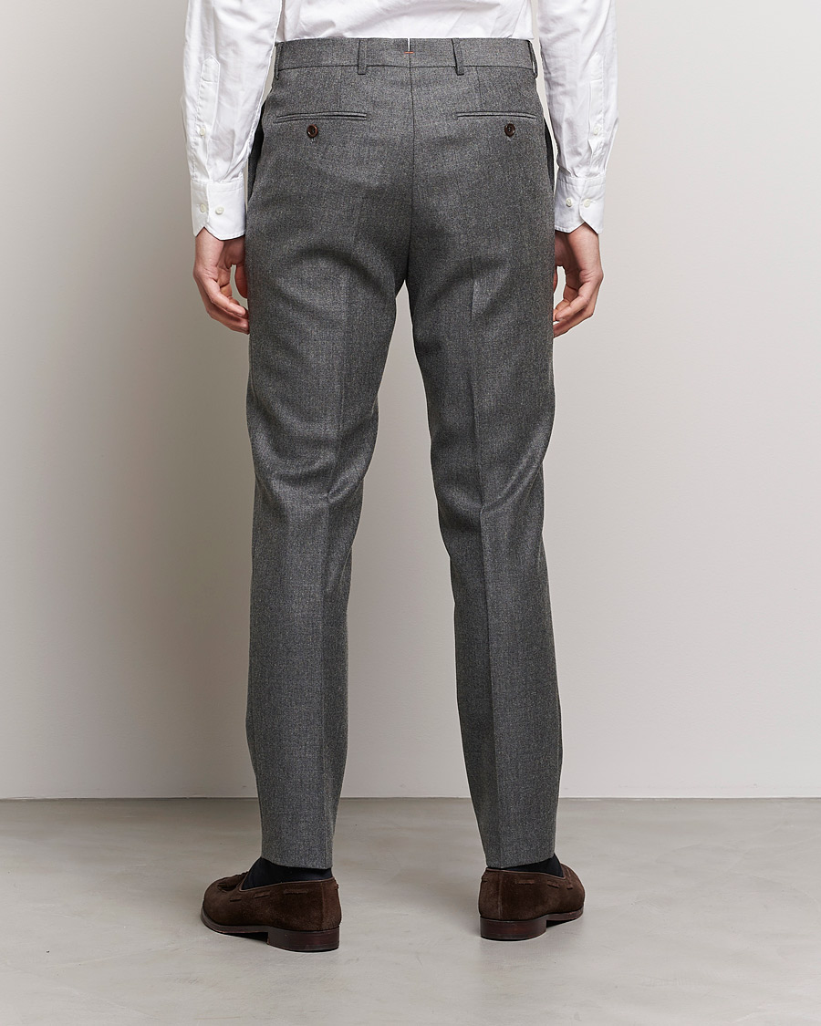 Heren | Broeken | Morris | Bobby Flannel Trousers Grey