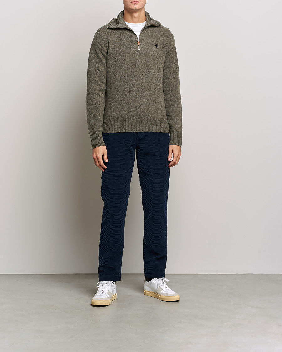 Heren | Broeken | Morris | Criss Cuts Corduroy Slacks Blue