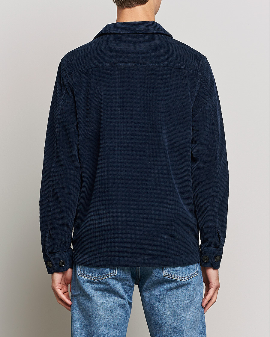Heren | Overhemden | Morris | Criss Cuts Corduroy Shirt Jacket Blue