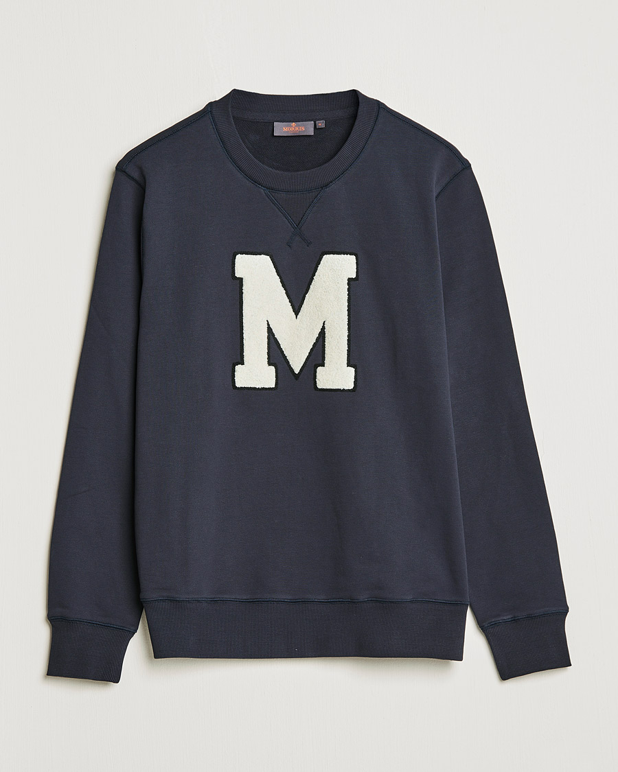 Heren | Truien | Morris | Leoni Logo Sweatshirt Old Blue