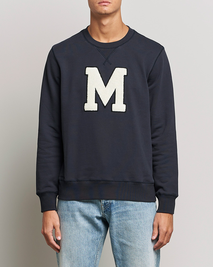 Heren | Truien | Morris | Leoni Logo Sweatshirt Old Blue