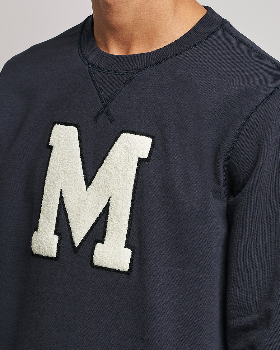 Heren | Truien | Morris | Leoni Logo Sweatshirt Old Blue