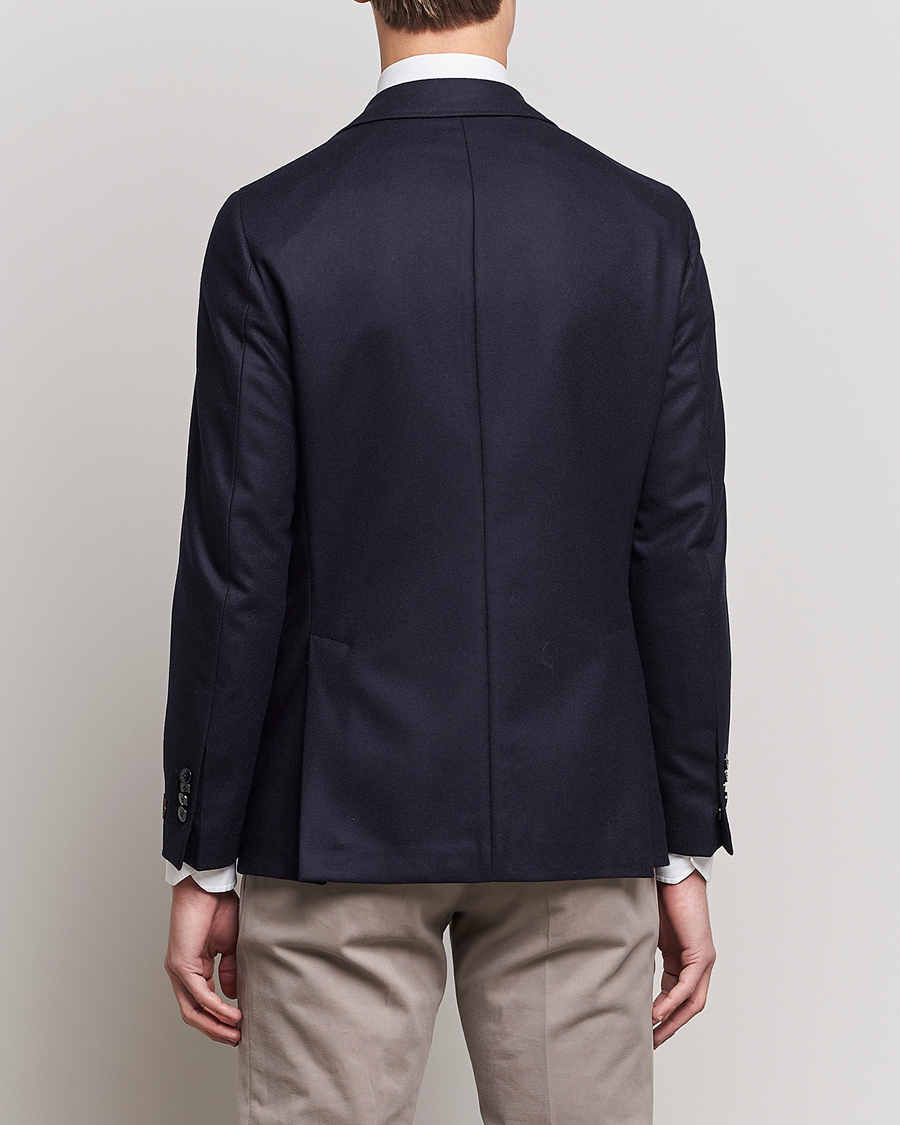 Heren | Blazers | Morris Heritage | Keith Flannel Suit Blazer Navy