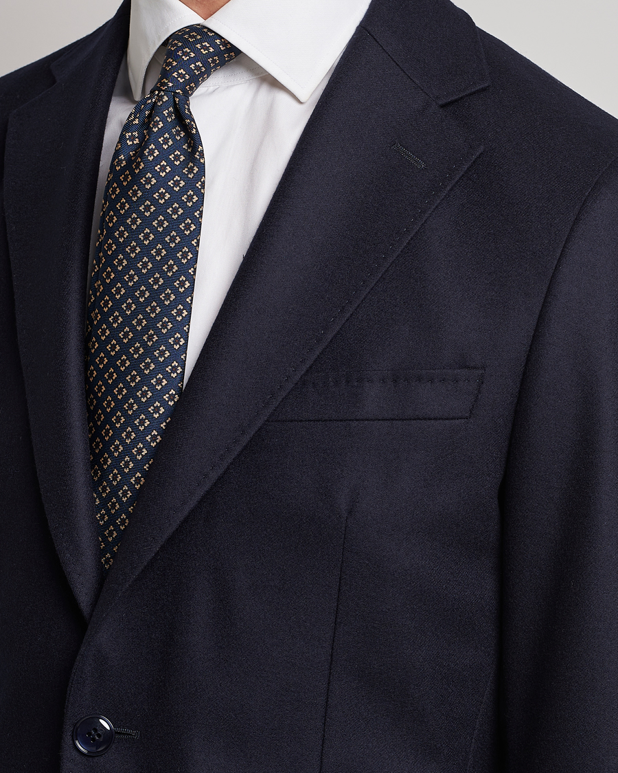 Heren | Blazers | Morris Heritage | Keith Flannel Suit Blazer Navy