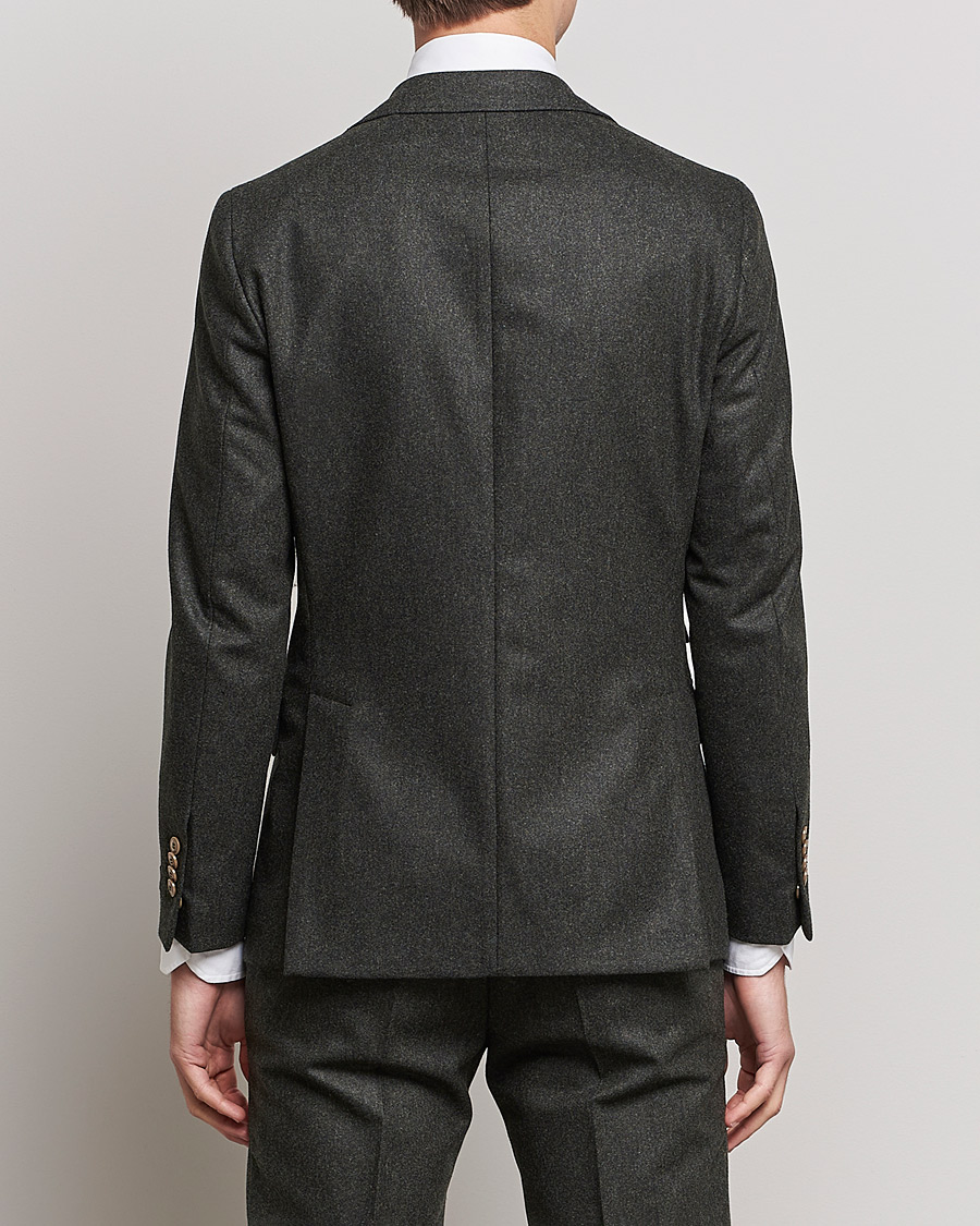 Heren | Blazers | Morris Heritage | Keith Flannel Suit Blazer Green