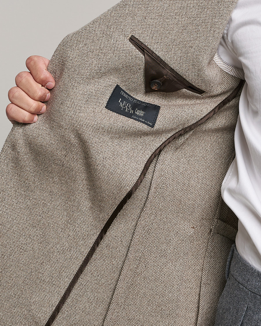Heren | Blazers | Morris Heritage | Mike Cashmere Blazer Khaki