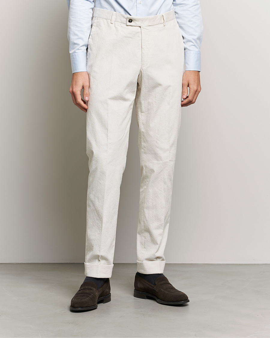Heren | Broeken | Morris Heritage | Jack Cord Trousers Off White