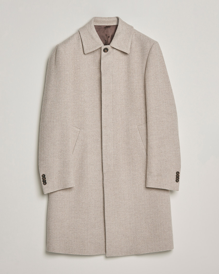 Heren | Jassen | Morris Heritage | Heritage Wool Car Coat Khaki