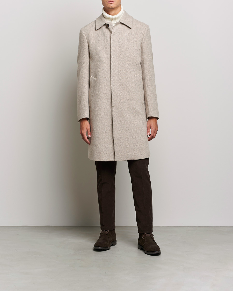 Heren | Jassen | Morris Heritage | Heritage Wool Car Coat Khaki
