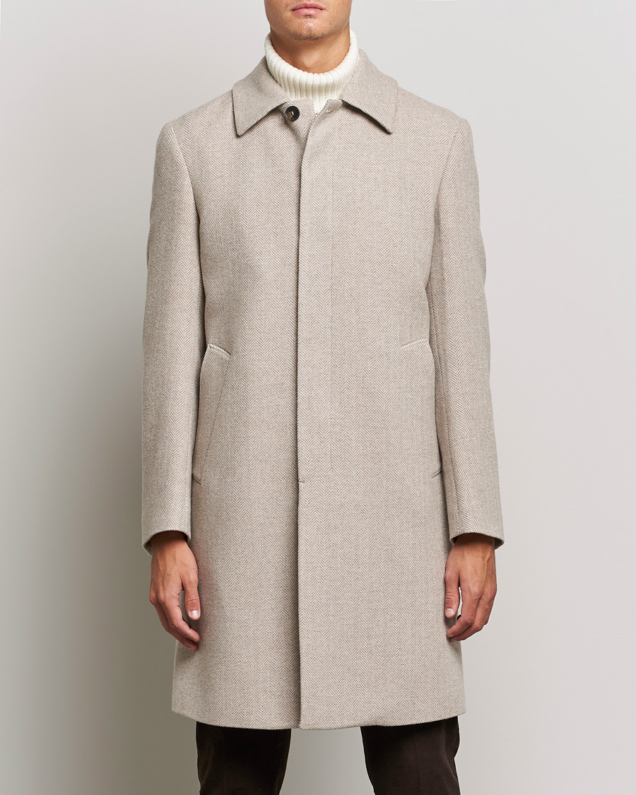 Heren | Jassen | Morris Heritage | Heritage Wool Car Coat Khaki