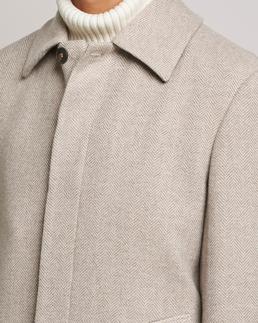 Heren | Jassen | Morris Heritage | Heritage Wool Car Coat Khaki