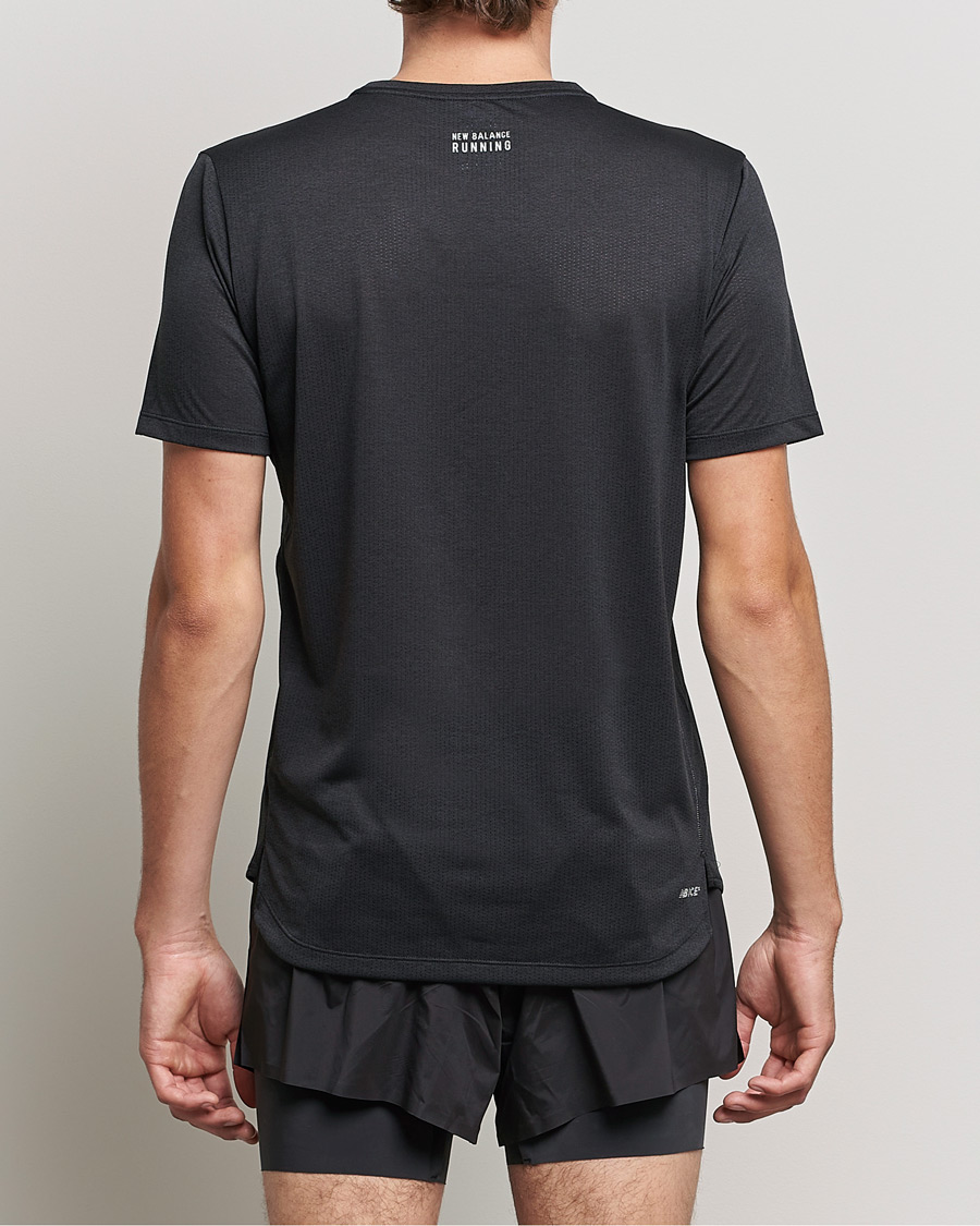 Heren | T-shirts | New Balance Running | Impact Run Short Sleeve T-Shirt Black