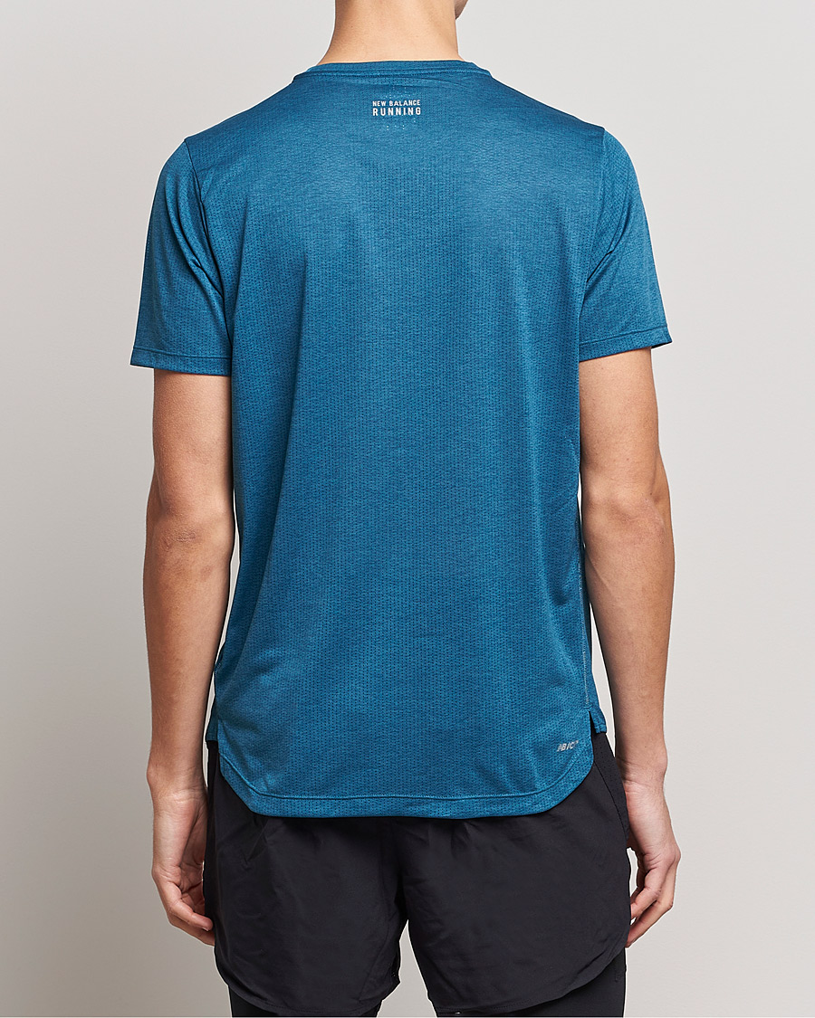 Heren | T-shirts | New Balance Running | Impact Run Short Sleeve T-Shirt Dark Moonstone