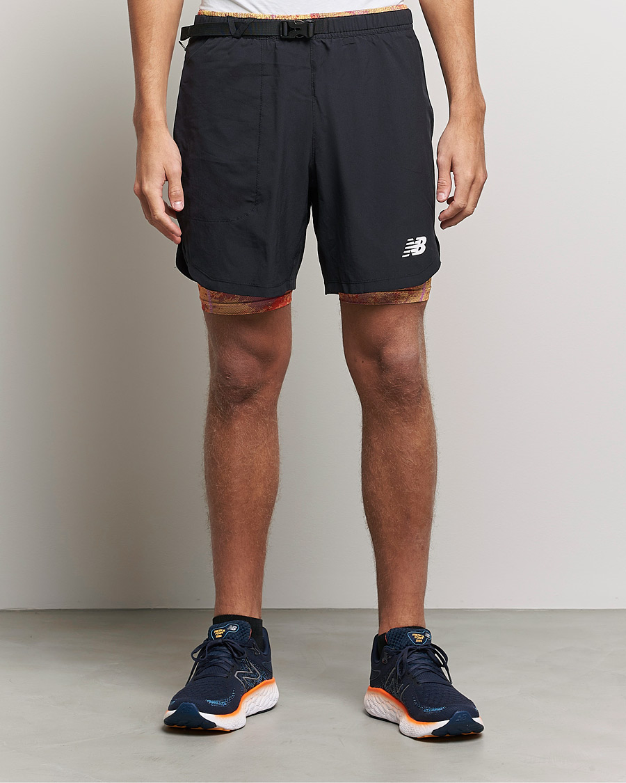 Heren | Korte broek | New Balance Running | All-Terrain 2-in-1 Shorts Electric Purple