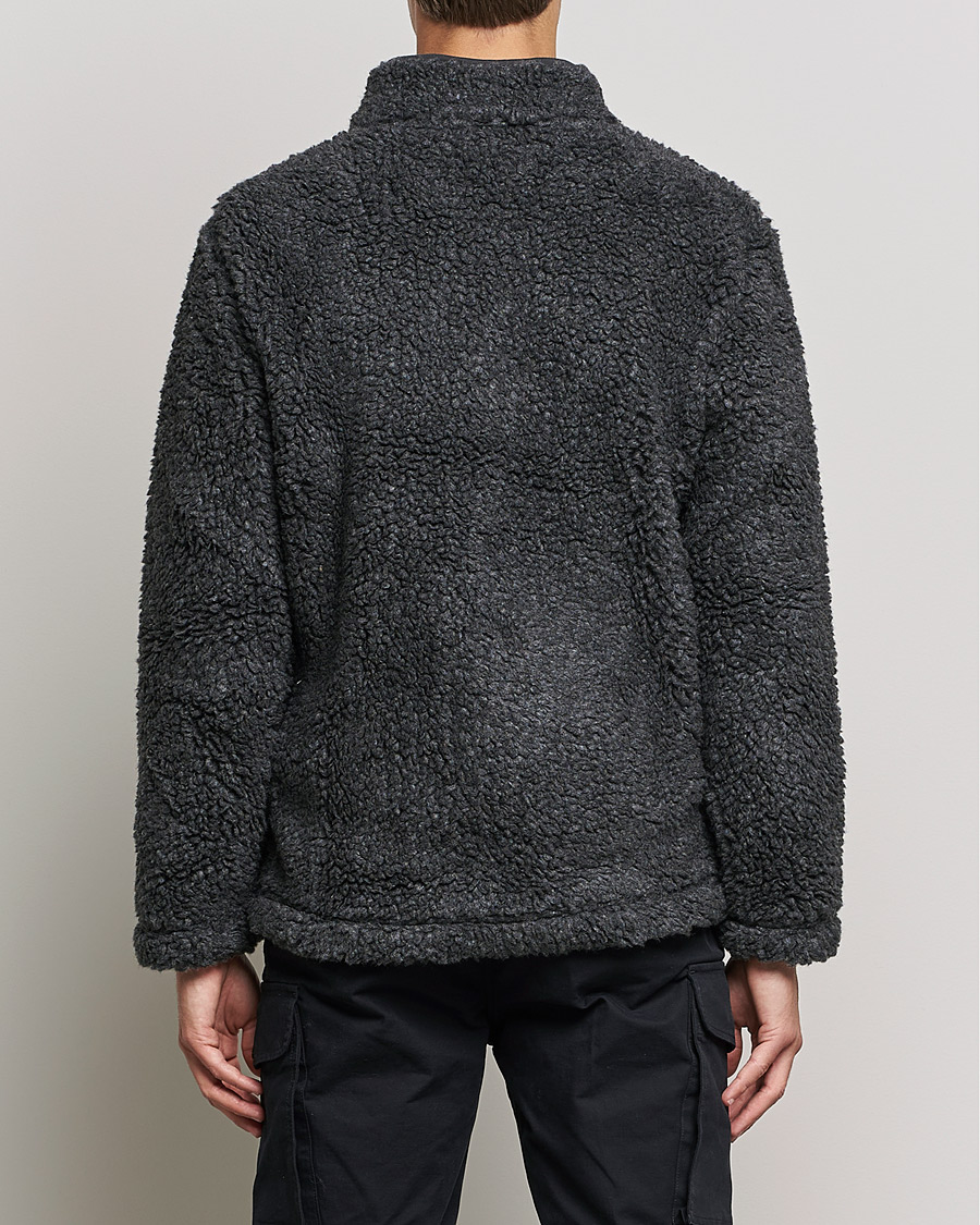 Heren | Truien | NN07 | Morten Fleece Full Zip Dark Army