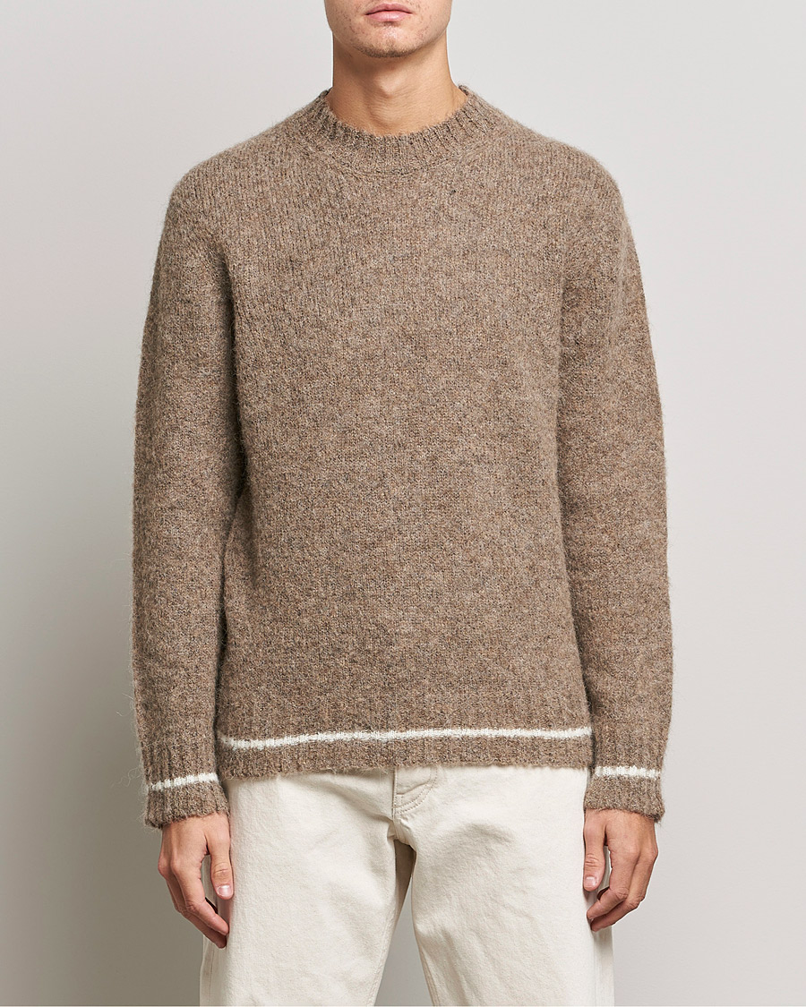Heren | Truien | NN07 | Jack Wool Knitted Sweater Nature