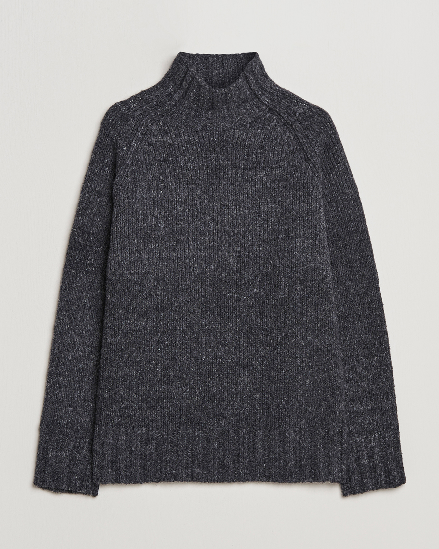 Heren | Truien | NN07 | William Merino Knitted Polo Concrete