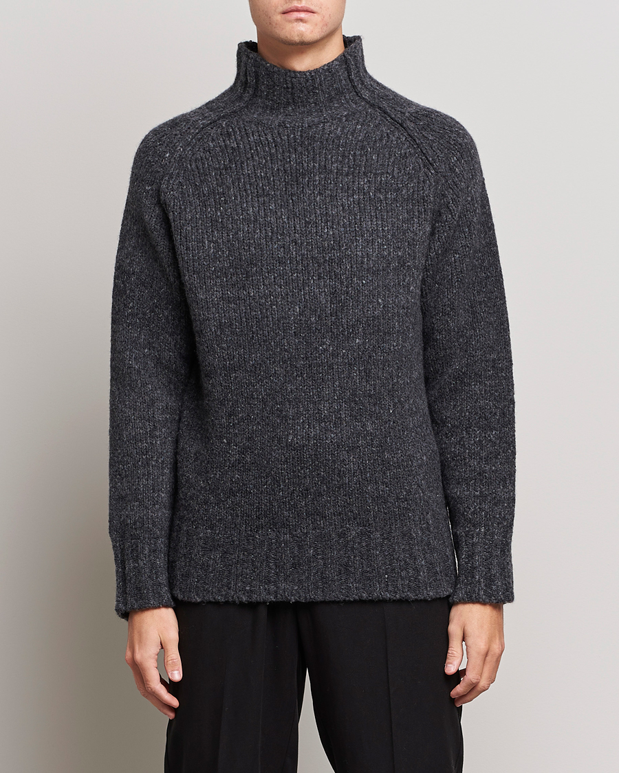 Heren | Truien | NN07 | William Merino Knitted Polo Concrete