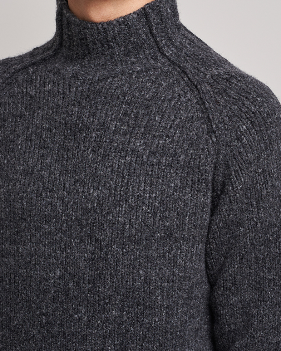 Heren | Truien | NN07 | William Merino Knitted Polo Concrete