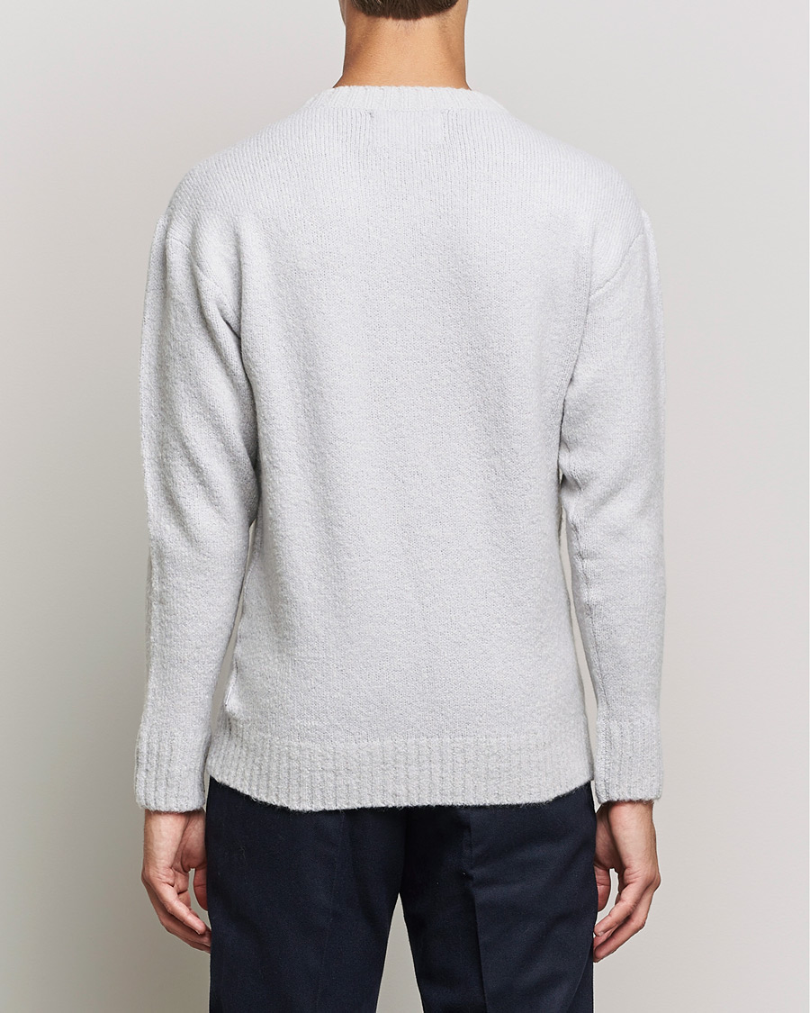 Heren | Truien | NN07 | Grayson Knitted V-Neck Sweater Light Grey