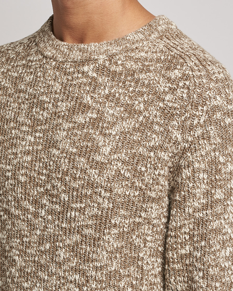 Heren | Truien | NN07 | Jesse Cotton Knitted Sweater Pyramid Melange
