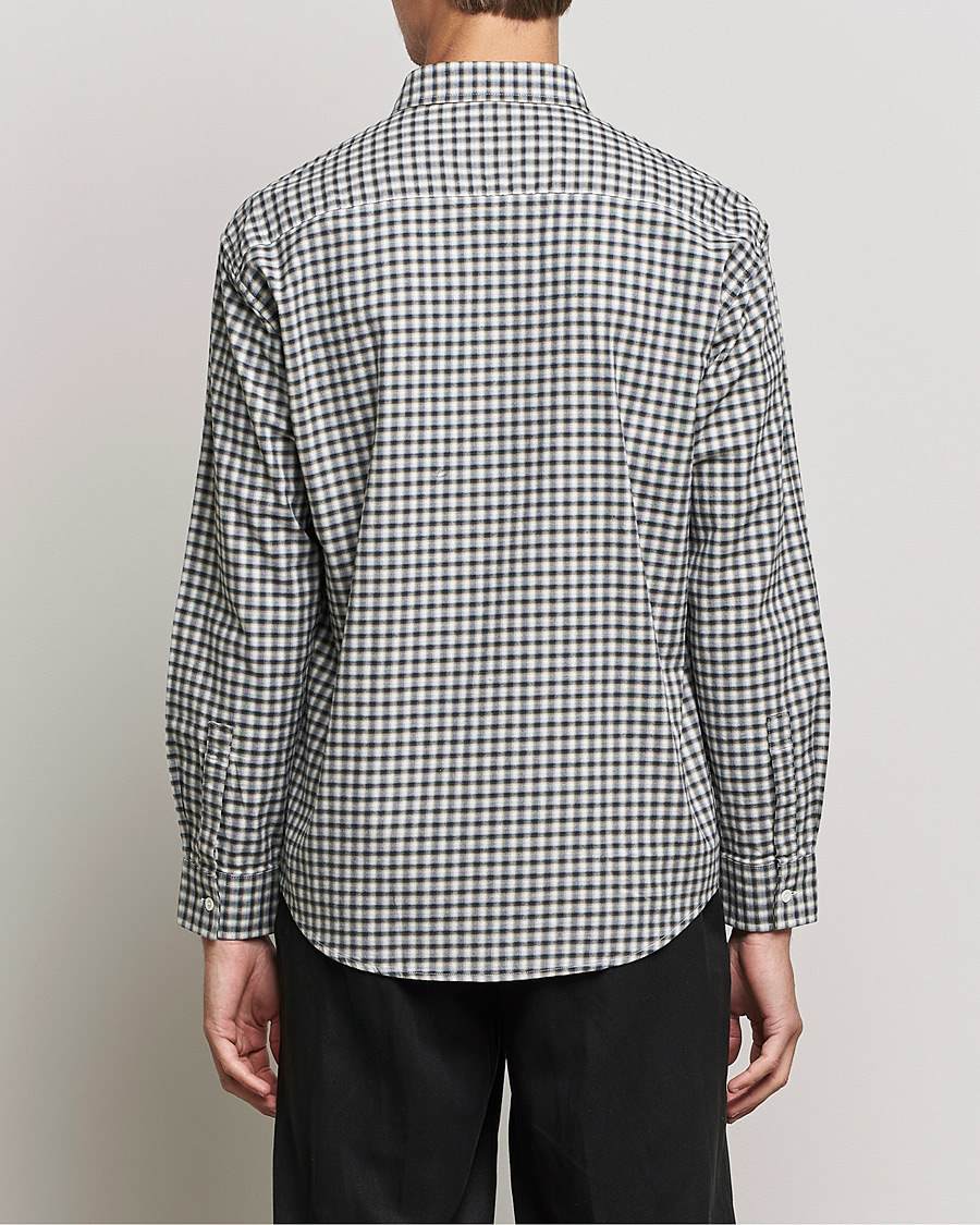 Heren | Overhemden | NN07 | Deon Cotton Checked Shirt Black/White