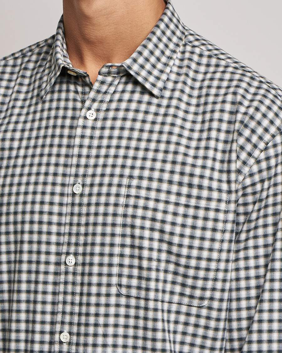 Heren | Overhemden | NN07 | Deon Cotton Checked Shirt Black/White