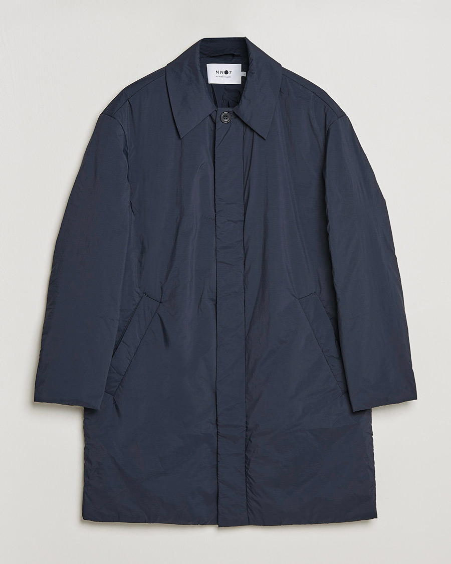 Heren | Jassen | NN07 | Puffer Primaloft Packable Car Coat Navy