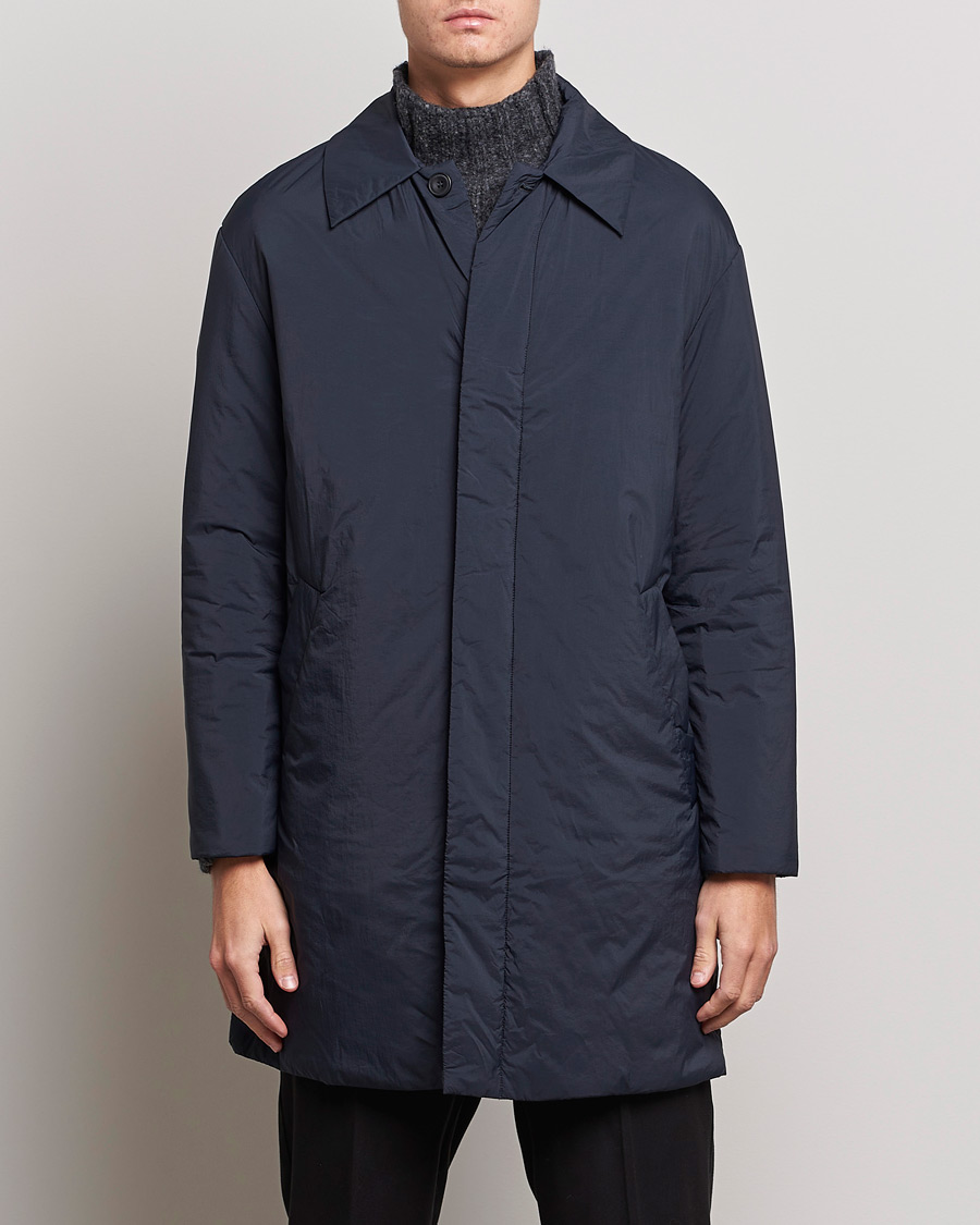 Heren | Jassen | NN07 | Puffer Primaloft Packable Car Coat Navy