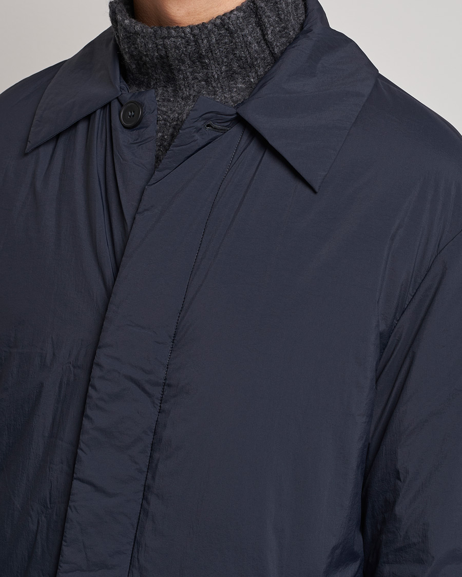 Heren | Jassen | NN07 | Puffer Primaloft Packable Car Coat Navy