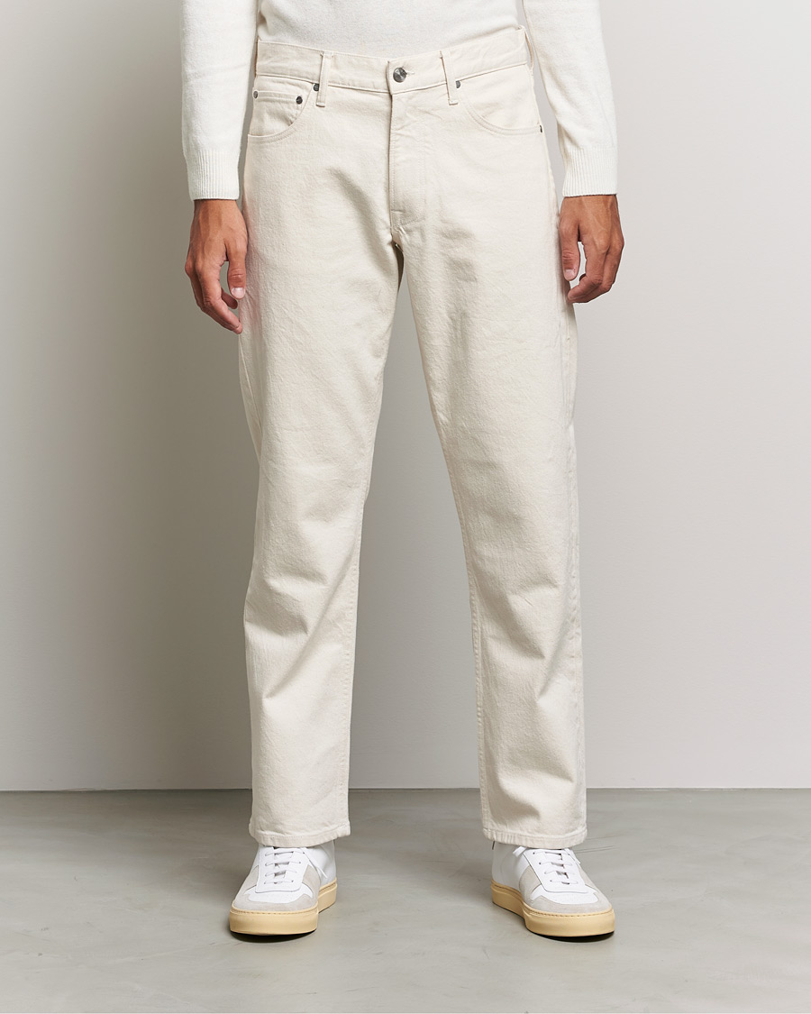 Heren | Jeans | NN07 | Sonny Straight Fit Jeans Ecru