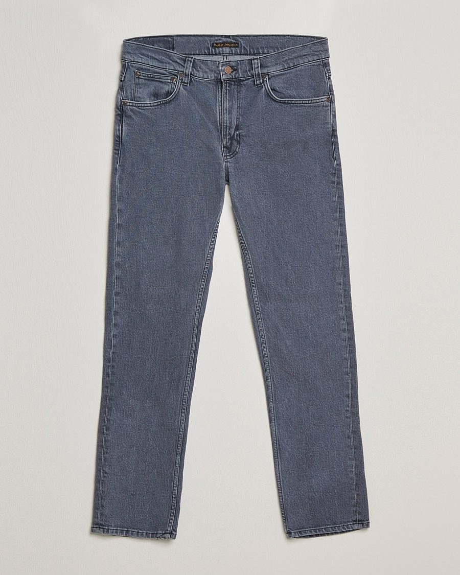 Heren | Jeans | Nudie Jeans | Lean Dean Organic Jeans Grey Ash