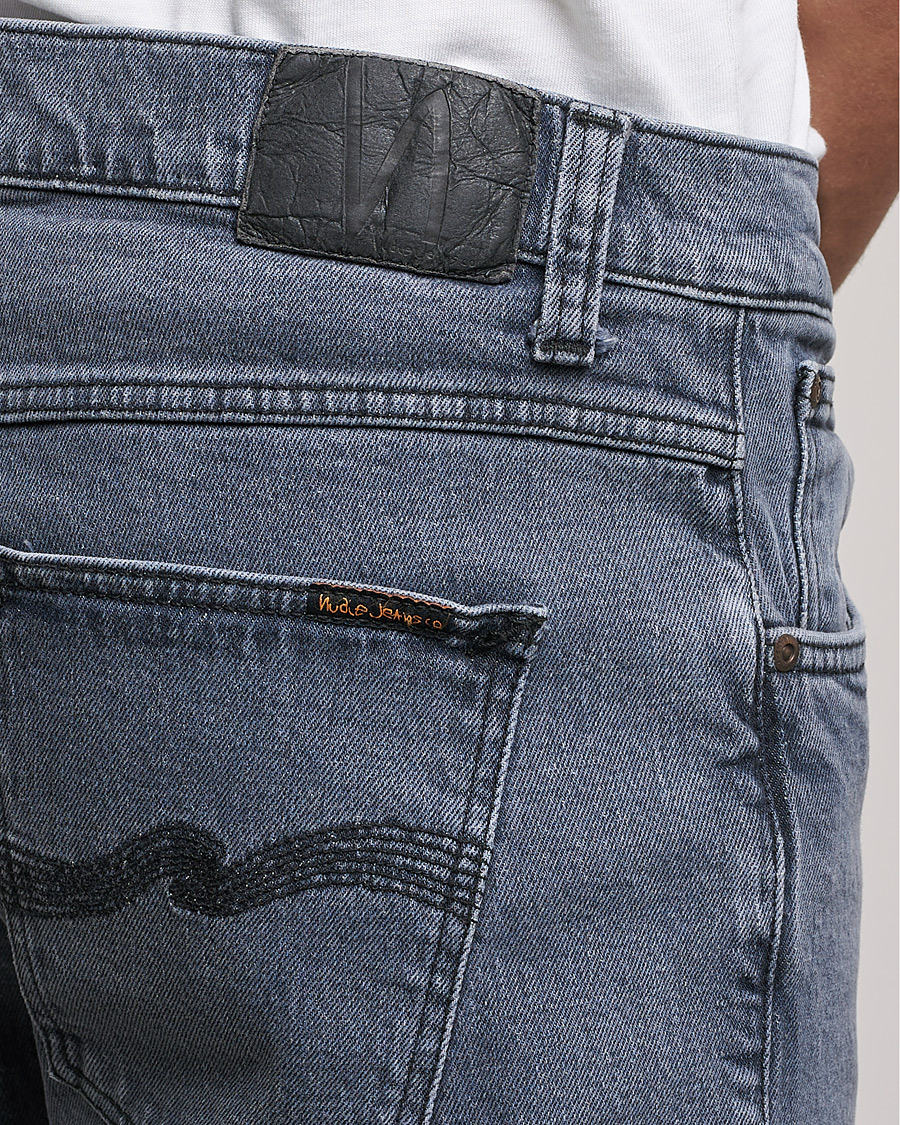 Heren | Jeans | Nudie Jeans | Lean Dean Organic Jeans Grey Ash