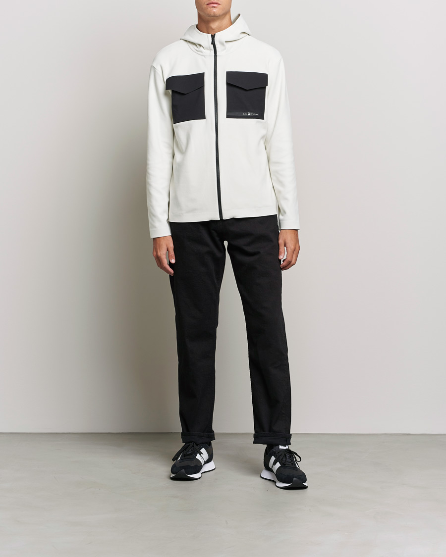 Heren | Truien | Sail Racing | Race Edition Tech Hood Storm White