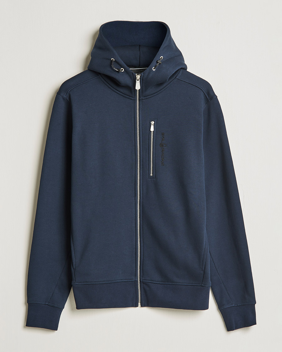 Heren | Truien | Sail Racing | Bowman Full Zip Hoodie Dark Navy