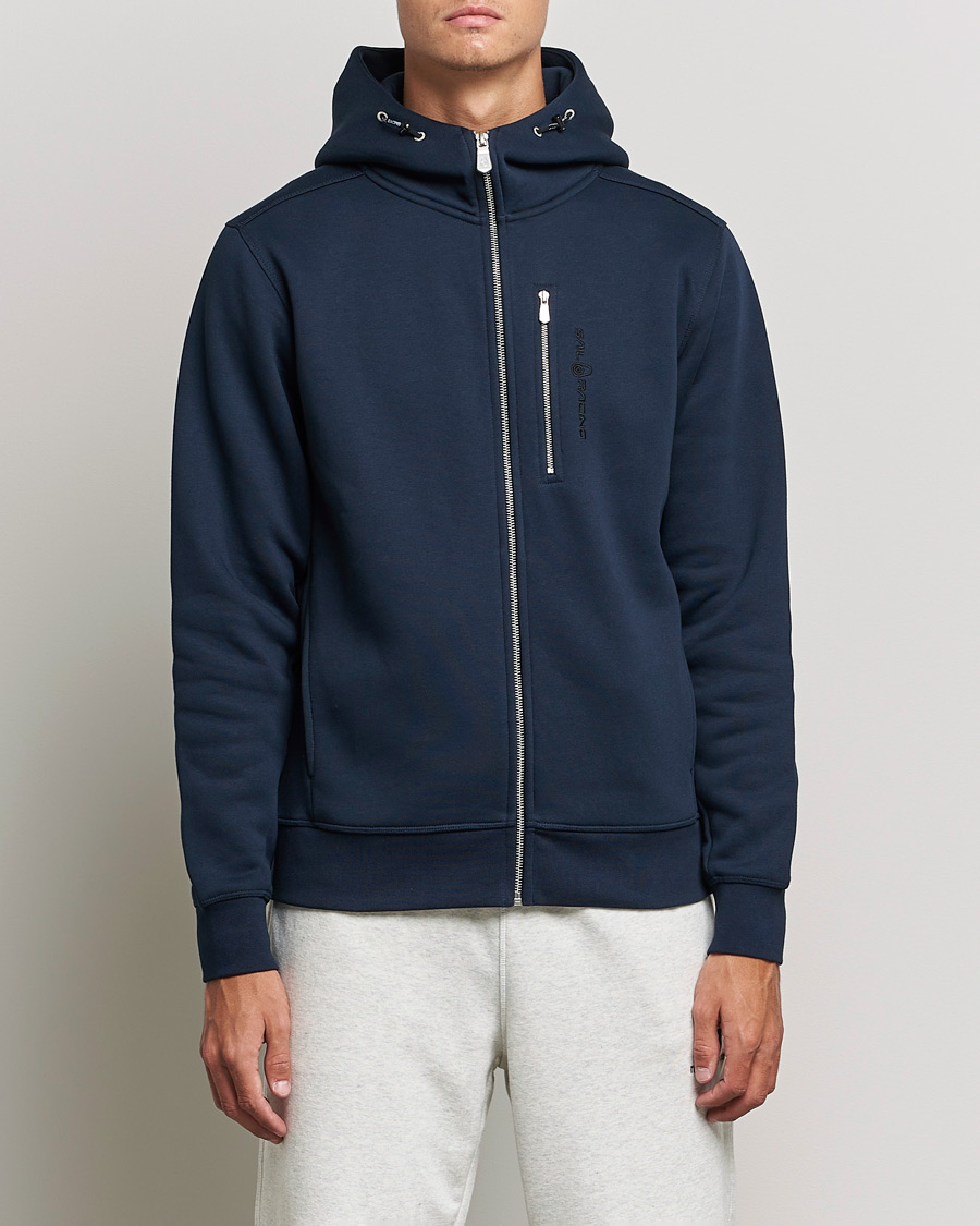 Heren | Truien | Sail Racing | Bowman Full Zip Hoodie Dark Navy