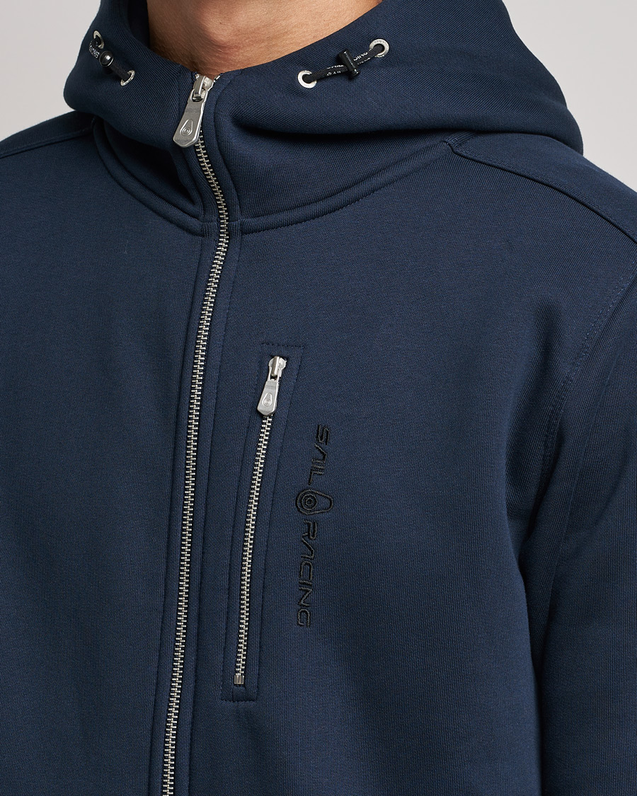 Heren | Truien | Sail Racing | Bowman Full Zip Hoodie Dark Navy