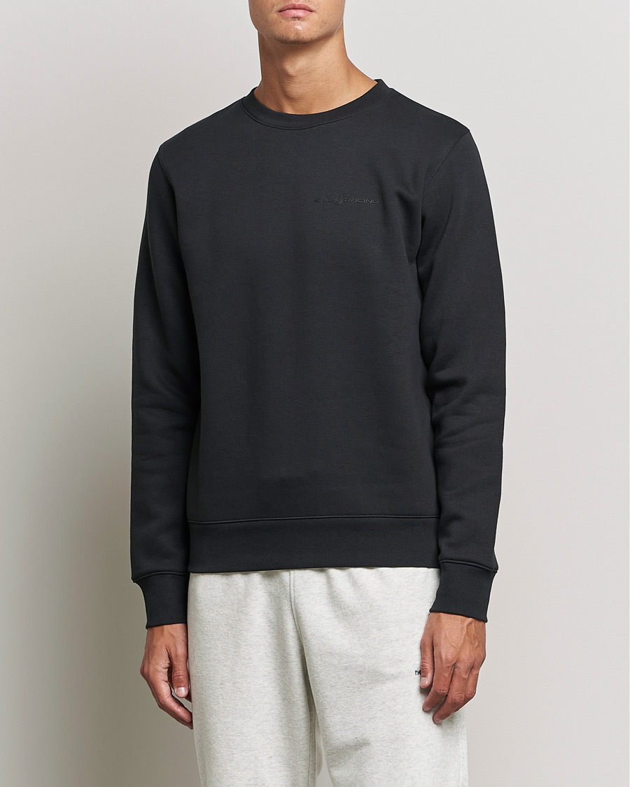 Heren | Truien | Sail Racing | Bowman Logo Sweater Carbon