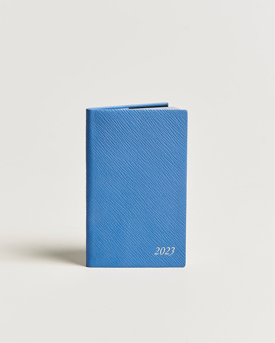 Heren | Smythson Panama Crossgrain Diaries 2023 Nile Blue | Smythson | Panama Crossgrain Diaries 2023 Nile Blue