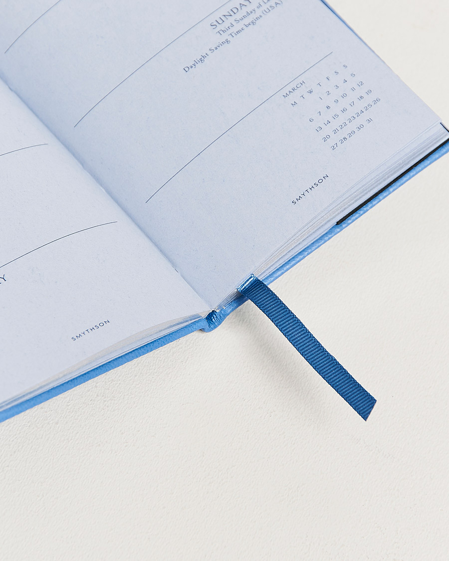 Heren | Smythson Panama Crossgrain Diaries 2023 Nile Blue | Smythson | Panama Crossgrain Diaries 2023 Nile Blue