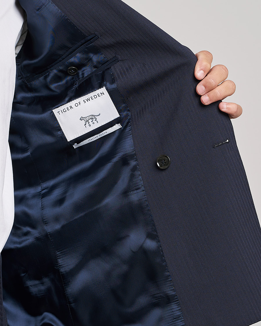Heren | Blazers | Tiger of Sweden | Heldin Blazer Light Ink