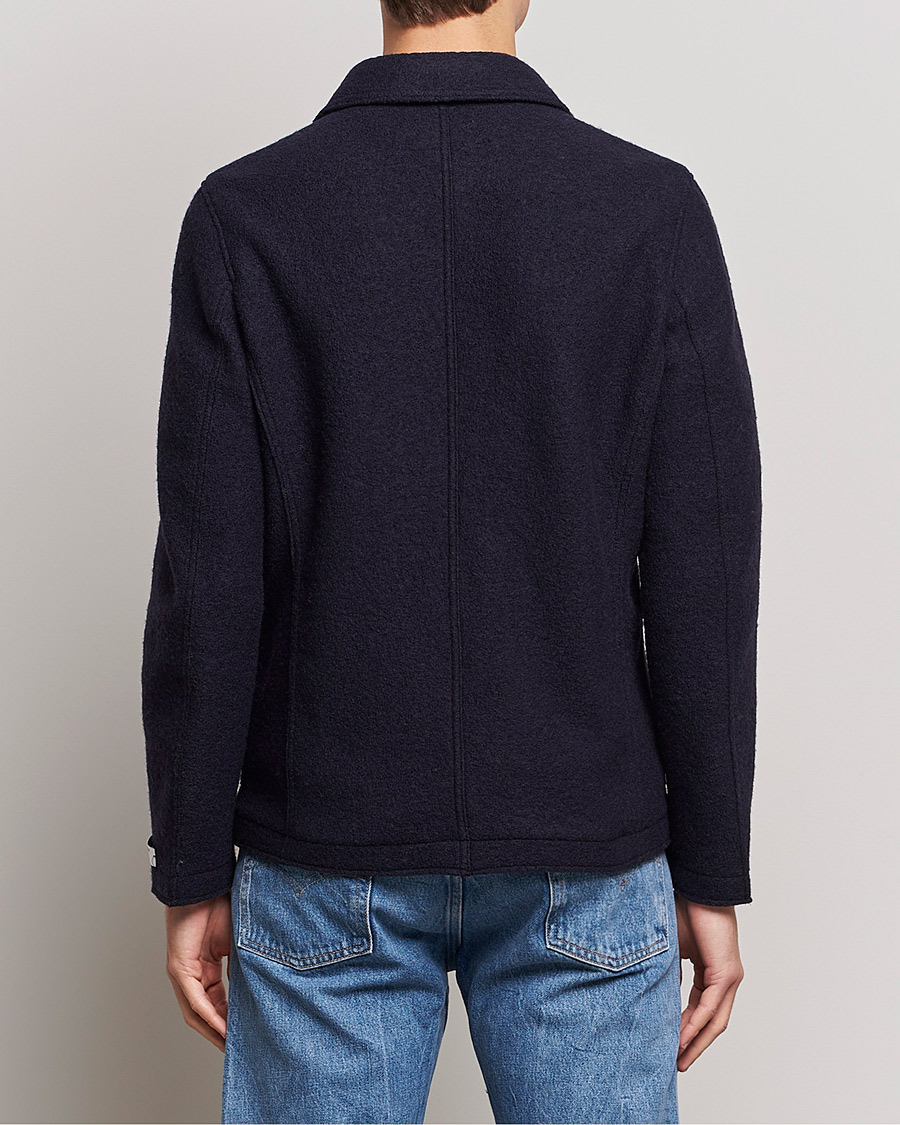 Heren | Blazers | Tiger of Sweden | Gio Knitted Wool Blazer Light Ink