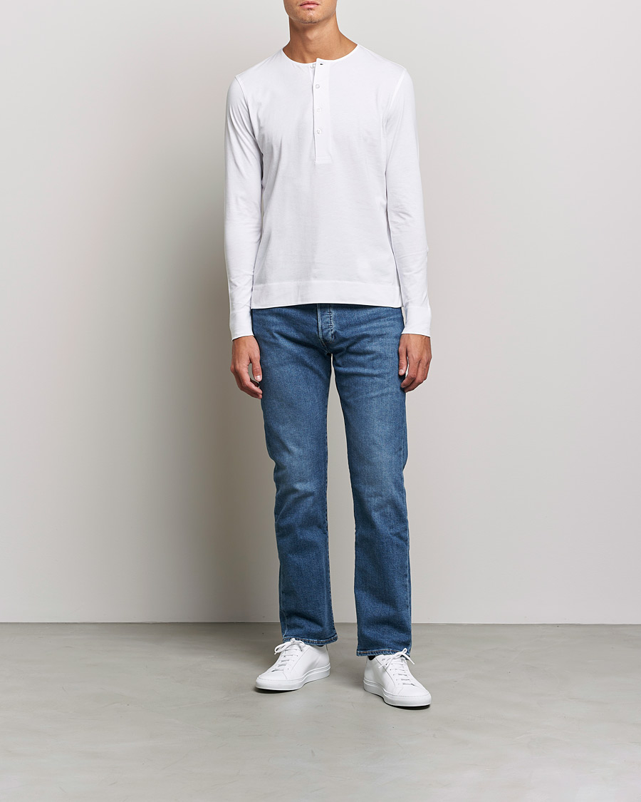 Heren | T-shirts | Tiger of Sweden | Cappe Organic Cotton Tee Pure White