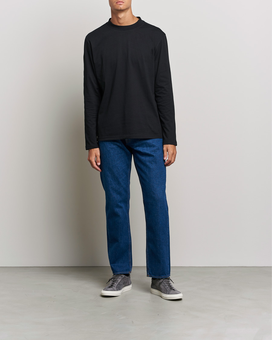 Heren | T-shirts | Tiger of Sweden | Landler Long Sleeve Tee Black