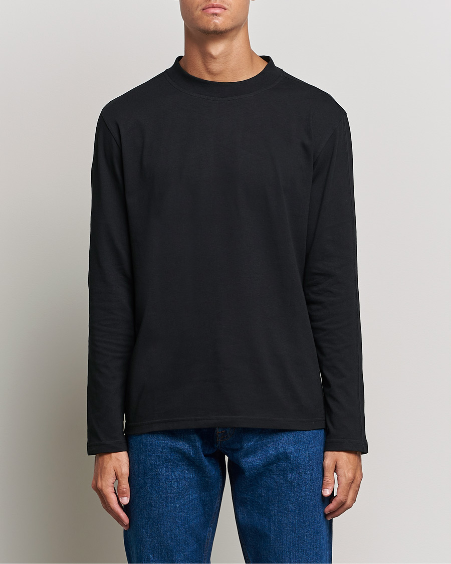 Heren | T-shirts | Tiger of Sweden | Landler Long Sleeve Tee Black