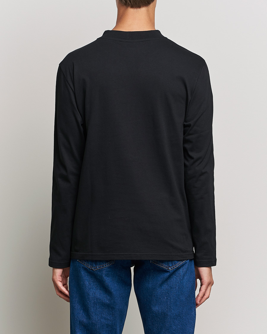 Heren | T-shirts | Tiger of Sweden | Landler Long Sleeve Tee Black