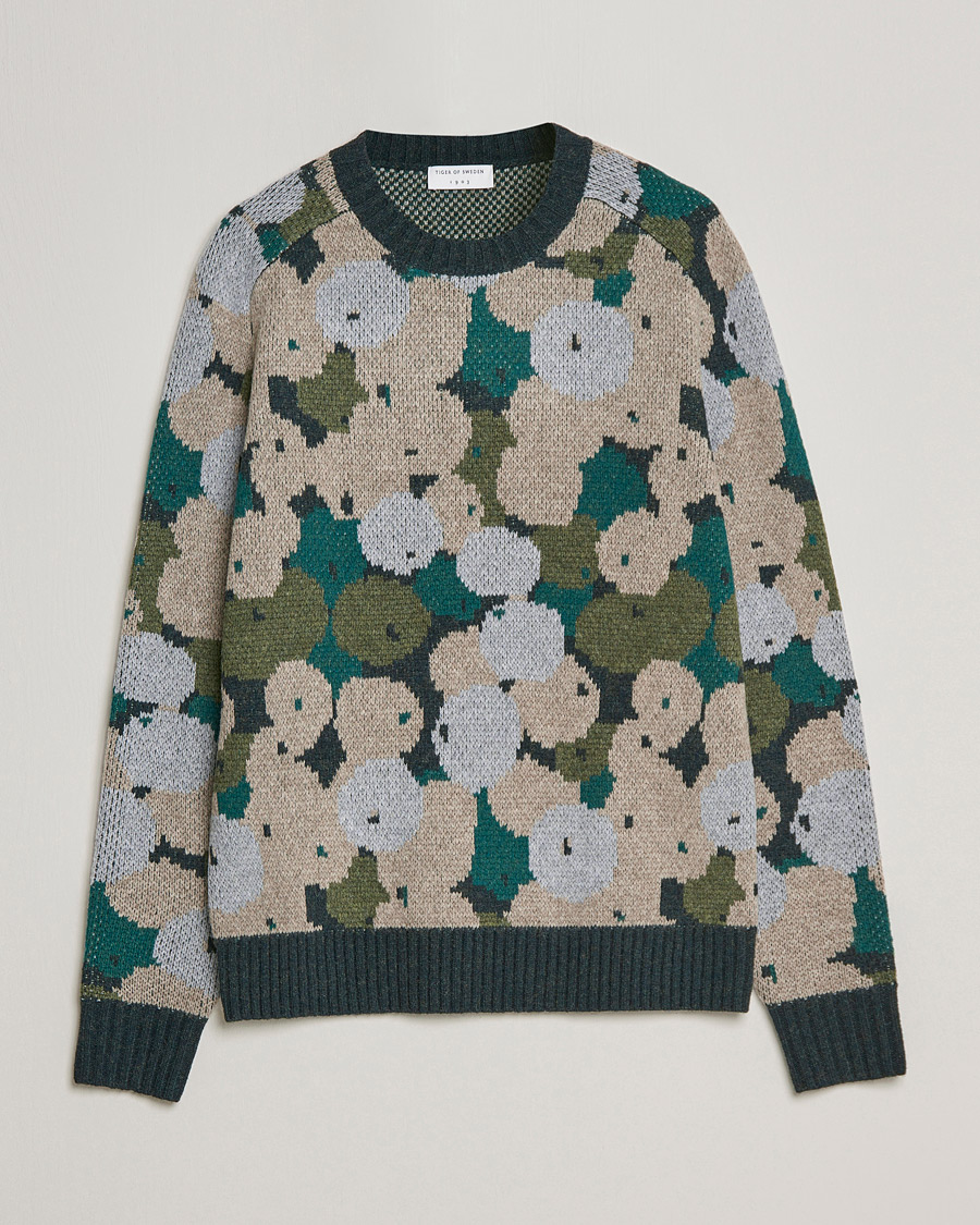 Heren | Truien | Tiger of Sweden | Rayan Wool Sweater Print